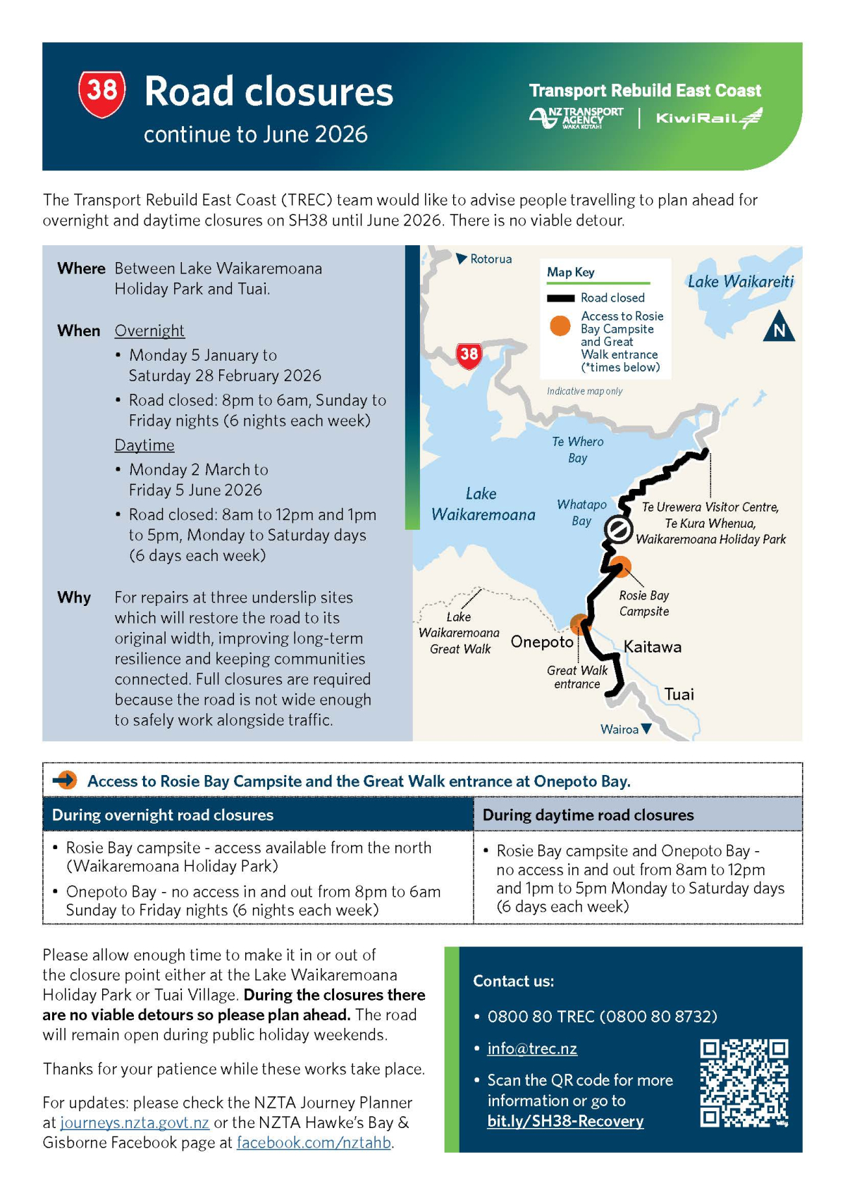 TREC-sh38-road-closures-information